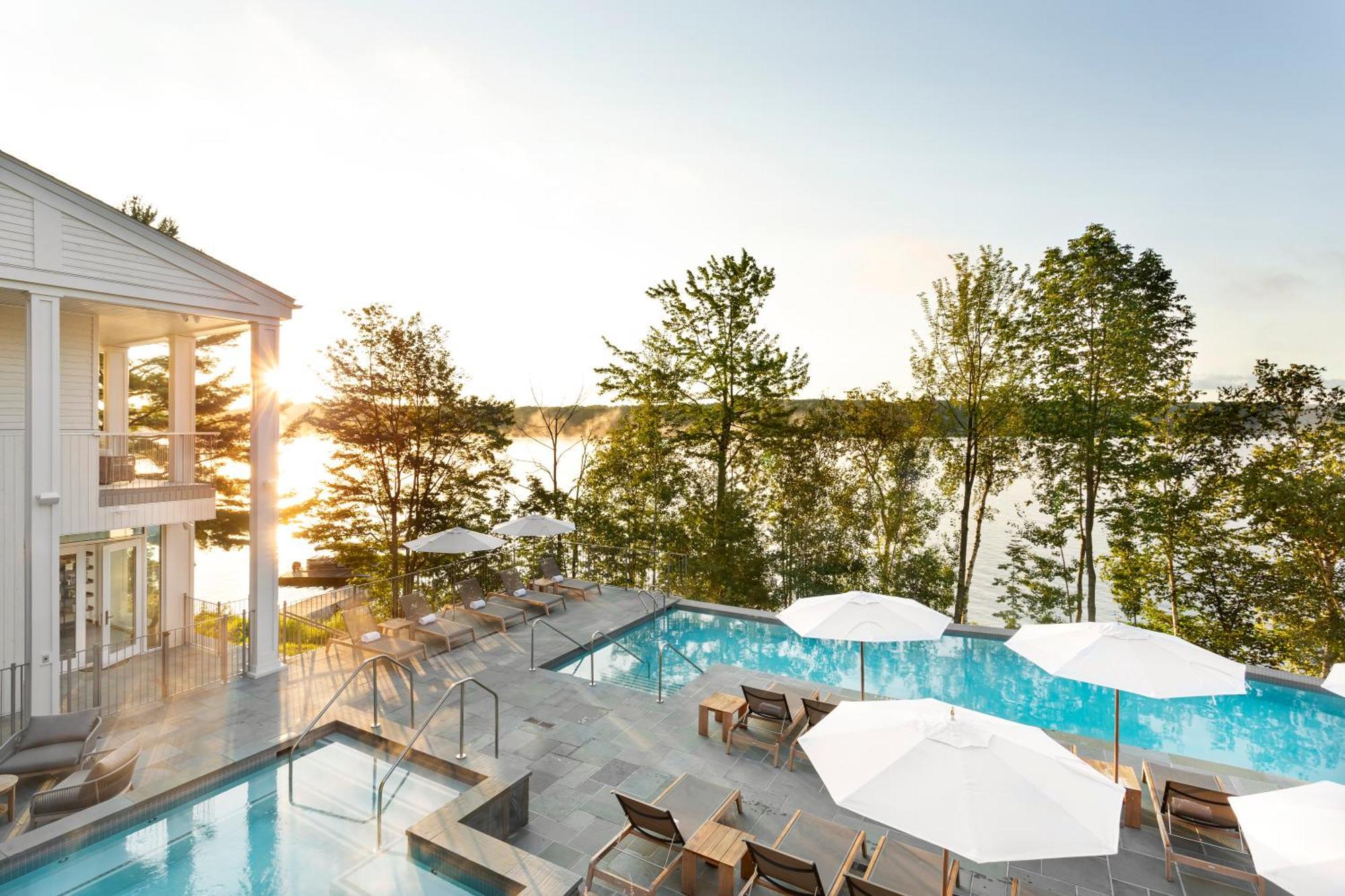 Manoir Hovey, Relais & Chateaux North Hatley Exterior foto