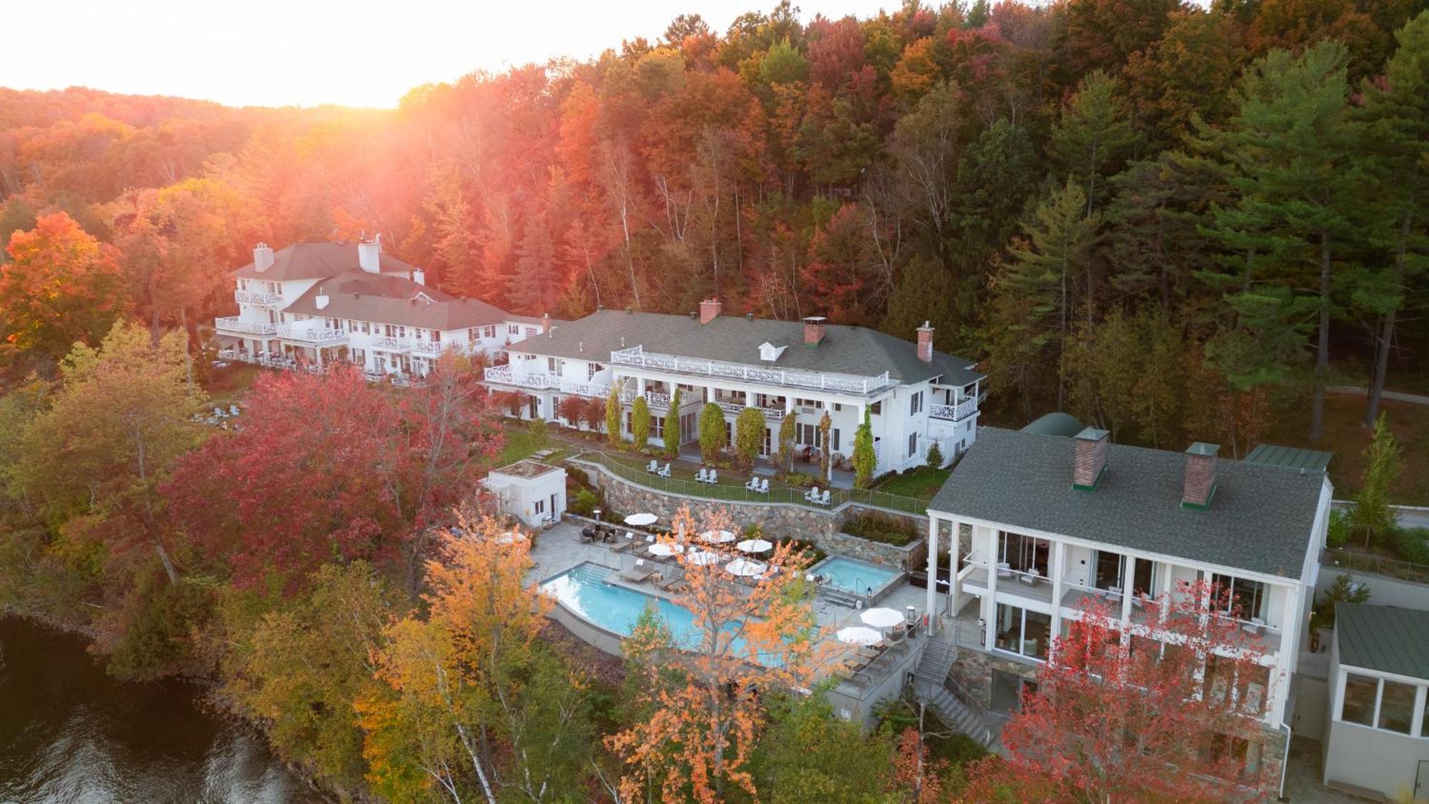 Manoir Hovey, Relais & Chateaux North Hatley Exterior foto