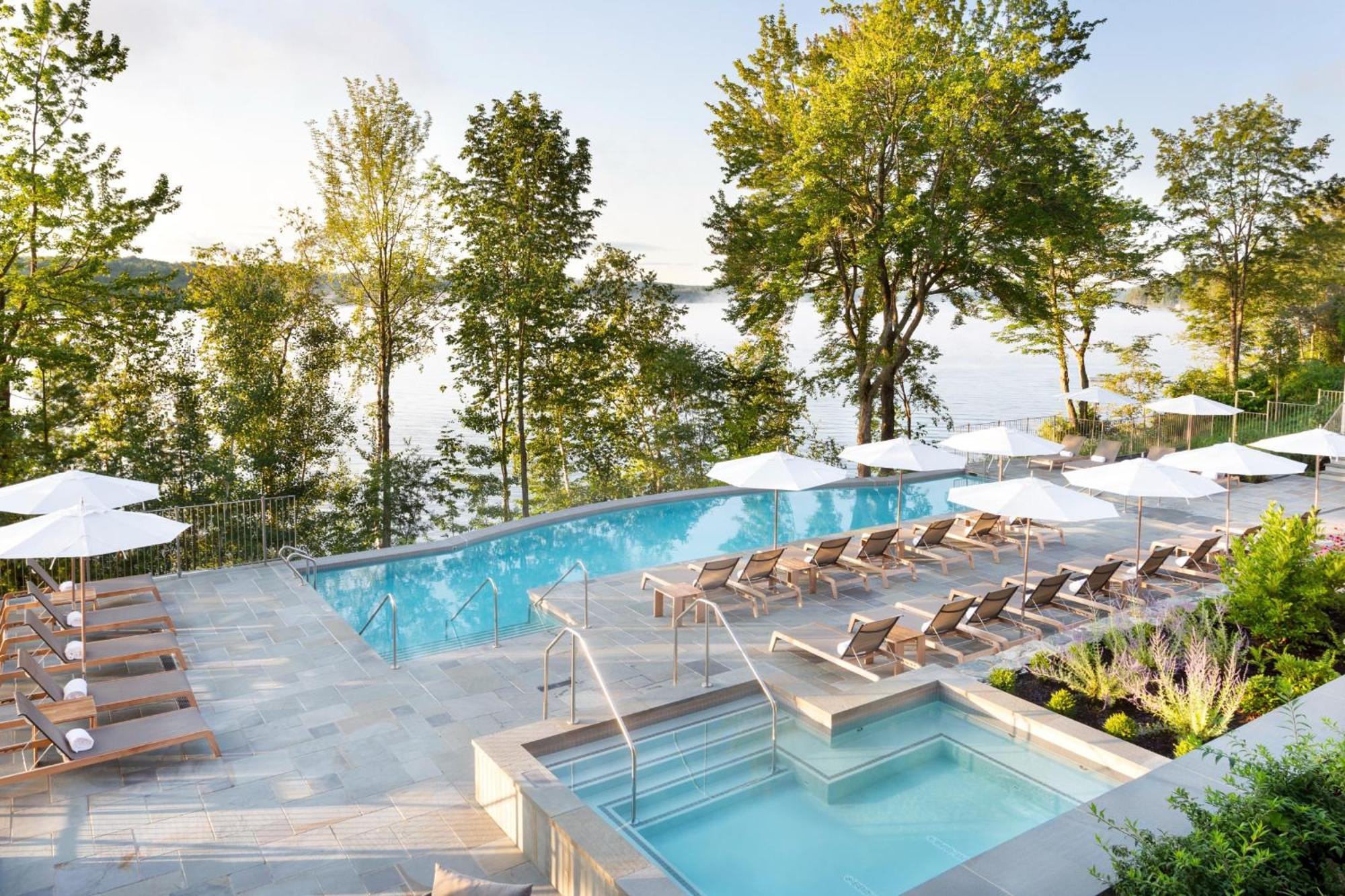 Manoir Hovey, Relais & Chateaux North Hatley Exterior foto