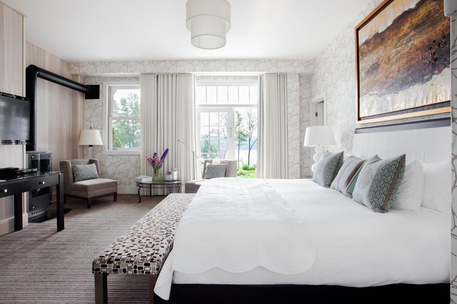 Manoir Hovey, Relais & Chateaux North Hatley Exterior foto