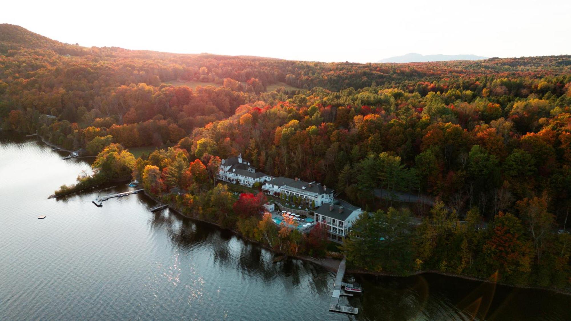 Manoir Hovey, Relais & Chateaux North Hatley Exterior foto